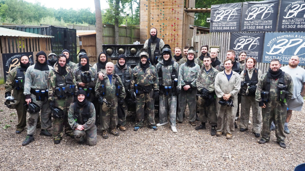 West Siphonics Systems Bawtry Paintball Fields Team